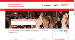 Desktop Screenshot of brandpreventieweek.nl